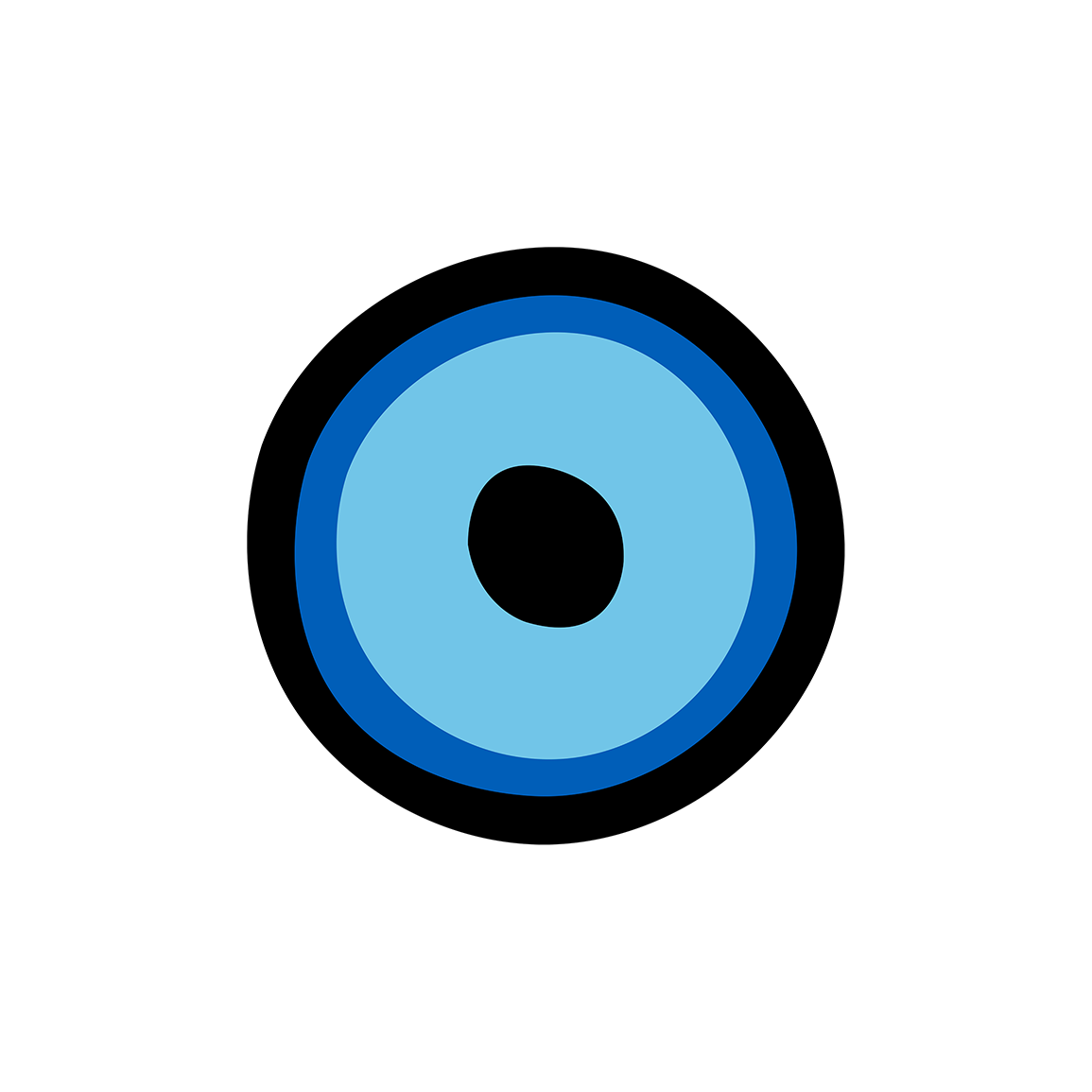Blue circle