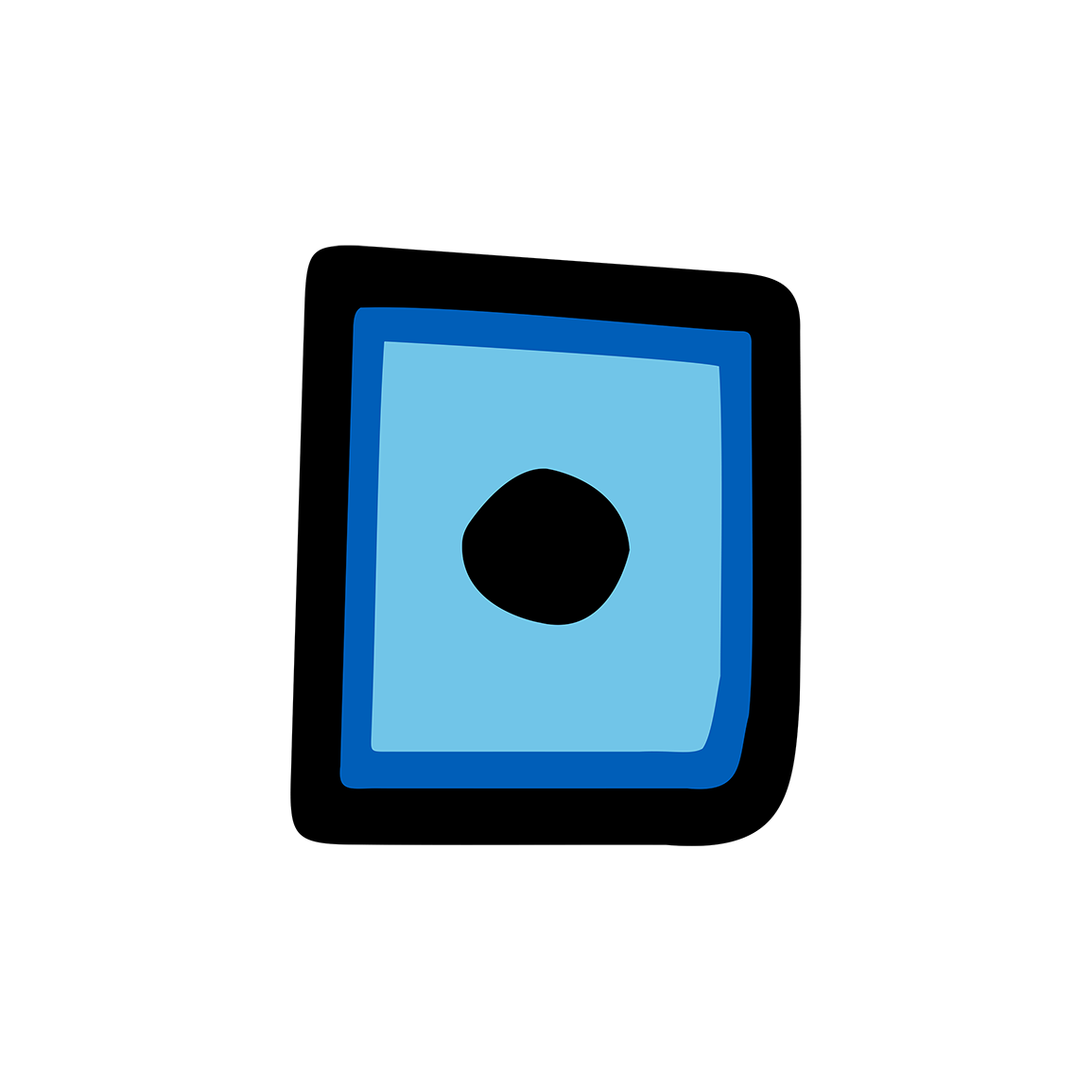 Blue square