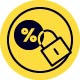 icon illustration for a rate guarantee